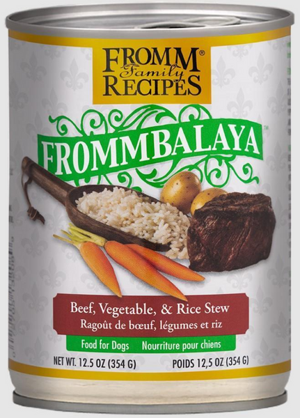 Fromm Family Recipes Frommbalaya Beef, Vegetable, & Rice Stew Canned Dog Food