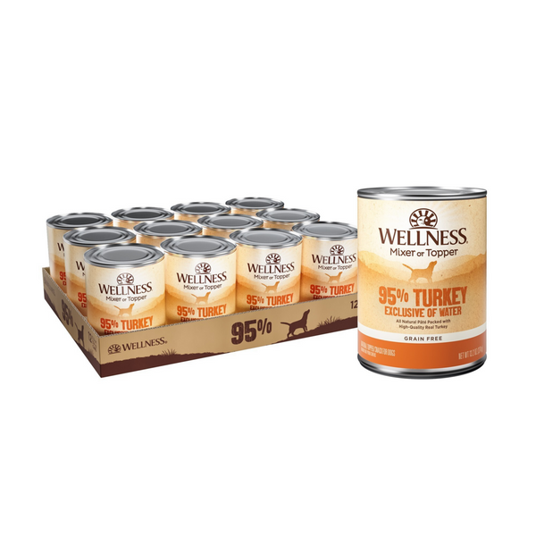 Wellness Natural Grain Free Adult 95% Turkey Canned Dog Food