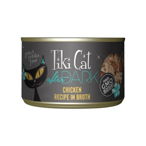 Tiki Cat After Dark Grain Free Chicken Canned Cat Food