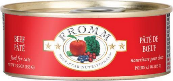 Fromm Four Star Beef Pate Canned Cat Food