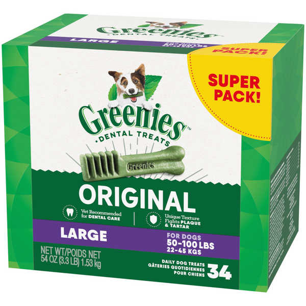 Greenies Original Dental Dog Chews Large
