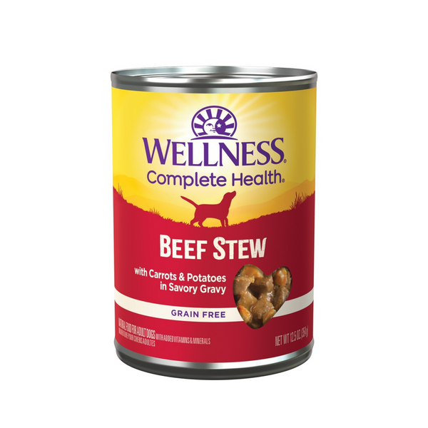 Wellness Grain Free Natural Beef Stew with Carrots & Potato Wet Canned Dog Food