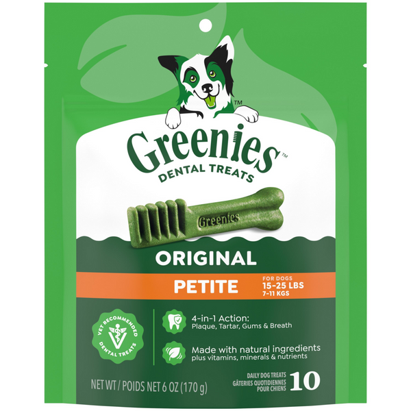 Greenies Original Dental Dog Chews Petite