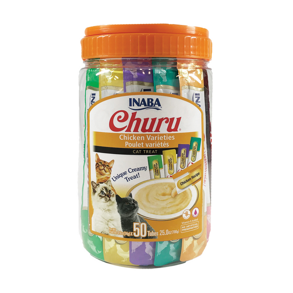 Inaba Churu Chicken Puree Cat Treat Variety Pack