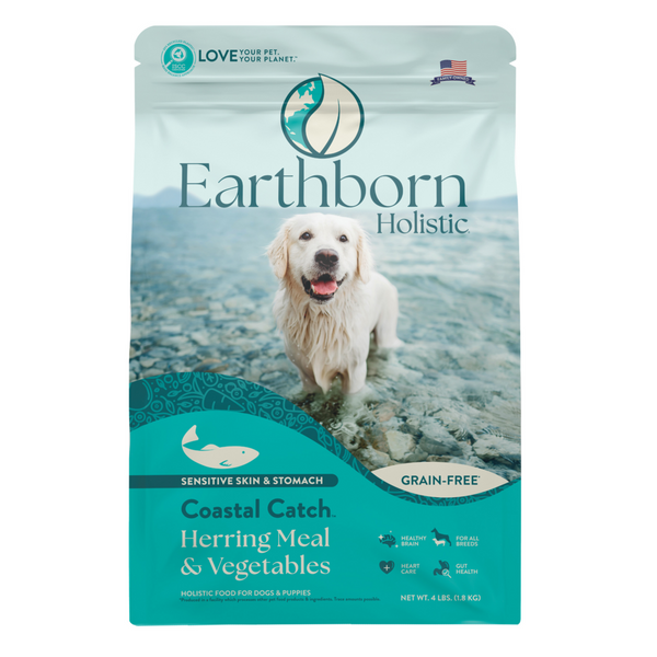 Earthborn Holistic Coastal Catch Herring Meal & Vegetables Grain Free Dry Dog Food