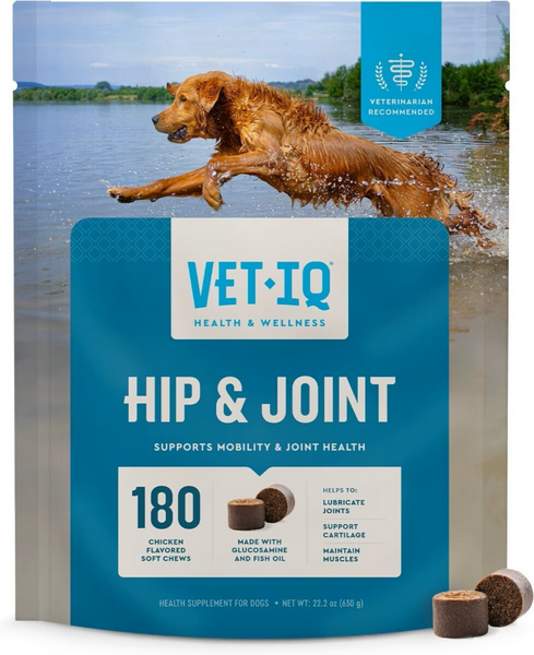 Vet IQ Hip and Joint for Dogs Chicken Flavor