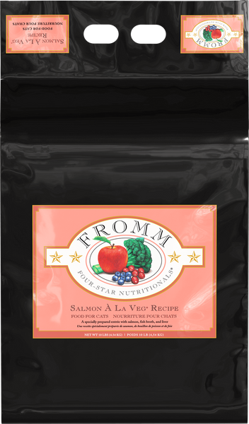 Fromm Four Star Salmon A La Veg Recipe Dry Cat Food