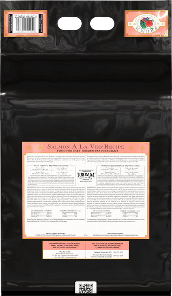 Fromm Four Star Salmon A La Veg Recipe Dry Cat Food