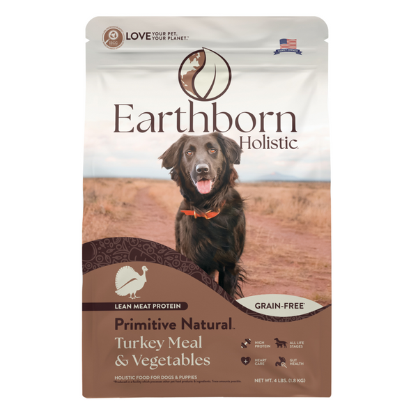 Earthborn Holistic Primitive Natural Turkey Meal & Vegetables Grain Free Dry Dog Food