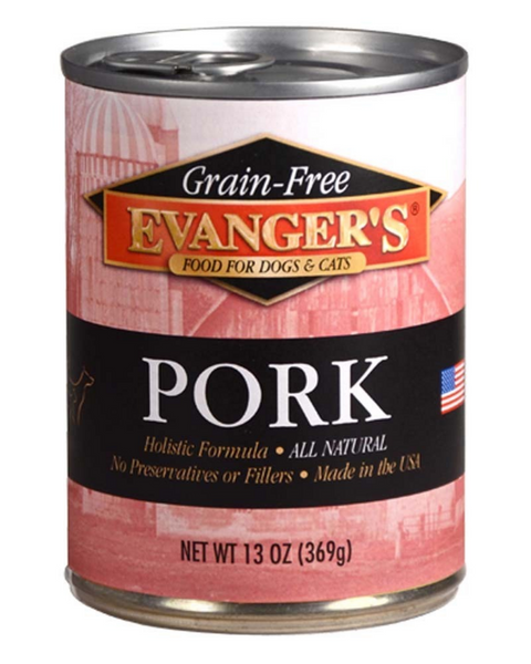 Evanger's Grain Free Pork Canned Dog & Cat Food
