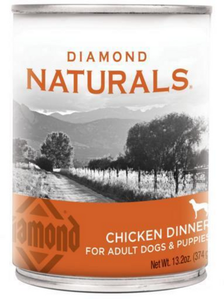 Diamond Naturals Chicken Dinner All Life Stages Canned Dog Food