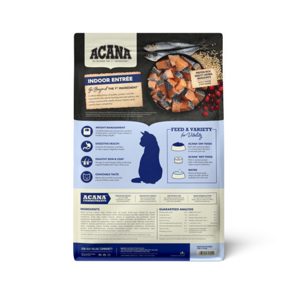 ACANA Indoor Entre Fish Recipe, Dry Cat Food