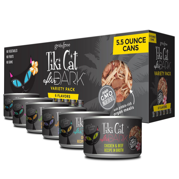 Tiki Cat After Dark Variety Pack Canned Cat Food