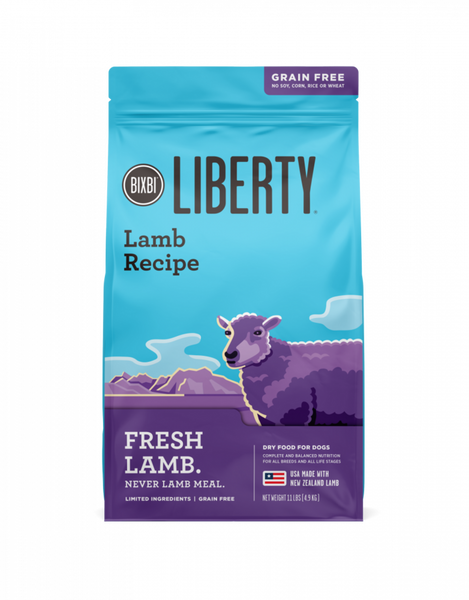 Bixbi Liberty Lamb Kibble Dog Food