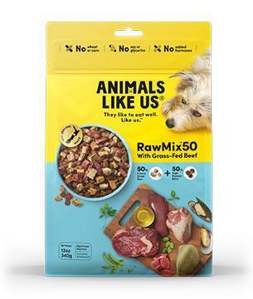 Animals Like Us Freeze Dried RawMix50 Grass-Fed Beef Dog Food