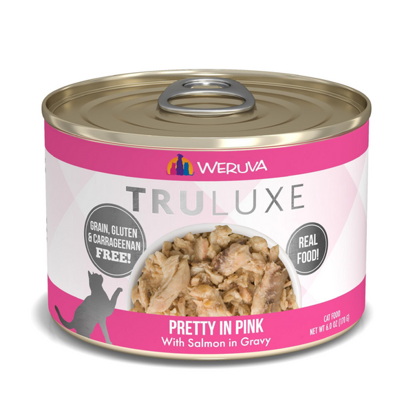 Weruva TRULUXE Pretty In Pink with Salmon in Gravy Canned Cat Food