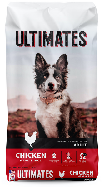 Ultimates Chicken Meal & Rice Dry Dog Food