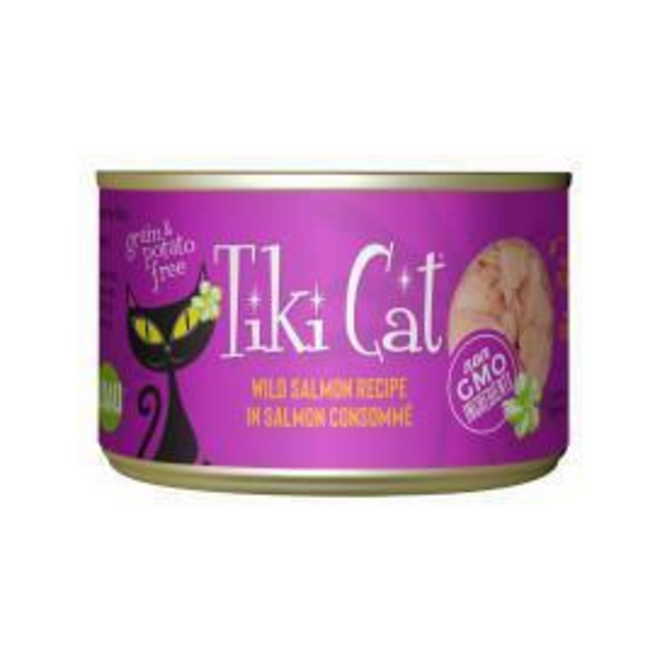 Tiki Cat Luau Grain Free Wild Salmon In Salmon Consomme Canned Cat Food