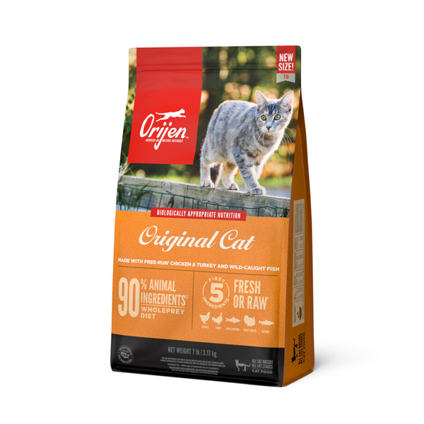 ORIJEN Dry Original Premium, High Protein, Fresh & Raw Animal Ingredients Dry Cat Food