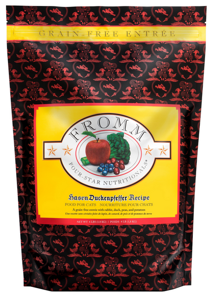 Fromm Four Star Hasen Duckenpfeffer Grain Free Recipe Dry Cat Food