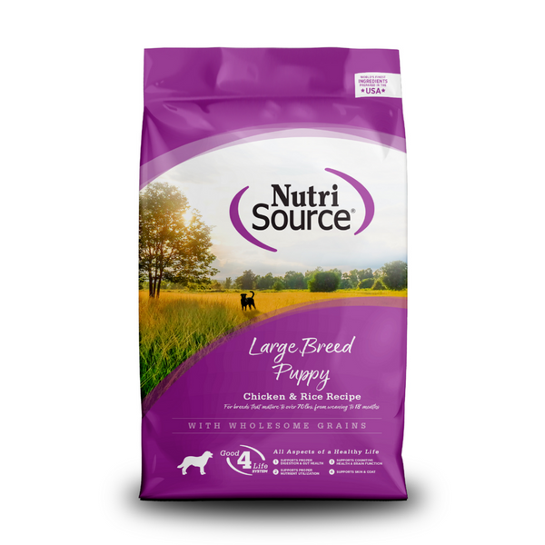 NutriSource Large Breed Puppy Chicken & Rice Dry Dog Food