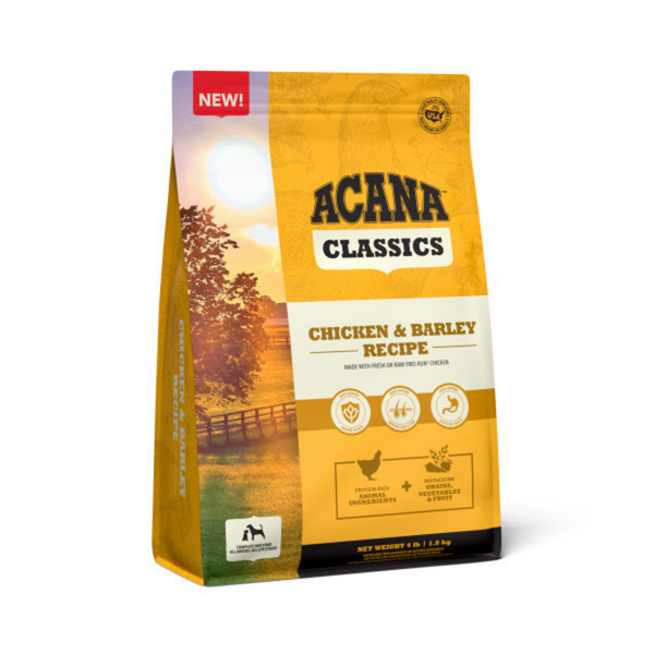 ACANA Classics Chicken and Barley Recipe, Dry Dog Food
