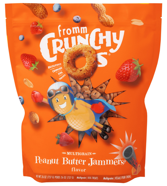 Fromm Crunchy Os Peanut Butter Jammers Dog Treats
