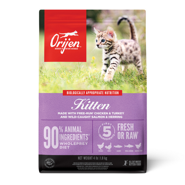 ORIJEN Grain-Free Kitten Recipe Dry Cat Food