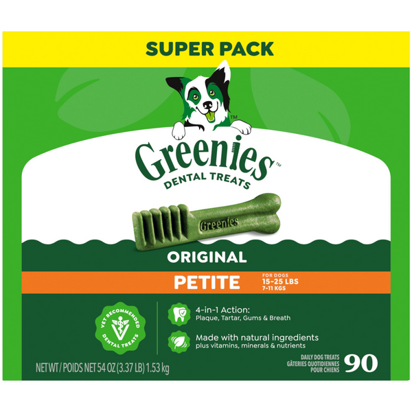 Greenies Original Dental Dog Chews Petite