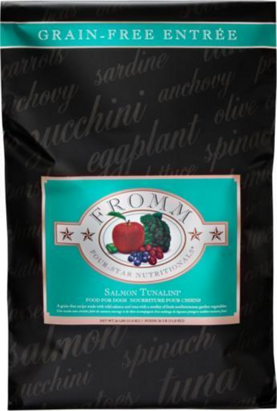 Fromm Four Star Grain Free Salmon Tunalini Dog Food