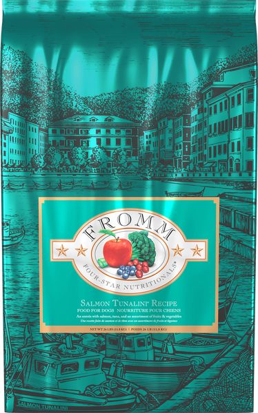 Fromm Four Star Grain Free Salmon Tunalini Dog Food