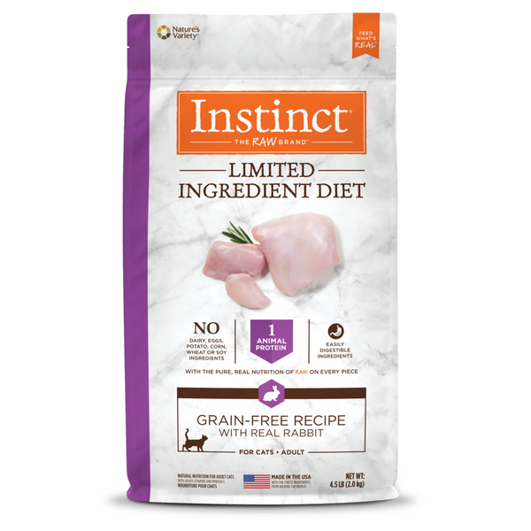 Instinct Limited Ingredient Diet Grain Free Rabbit Dry Cat Food