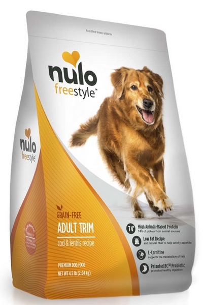 Nulo Freestyle Adult Dog Trim Grain Free Cod