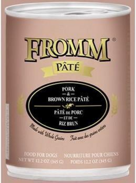 Fromm Duck A La Veg Pate Grain Free Canned Dog Food