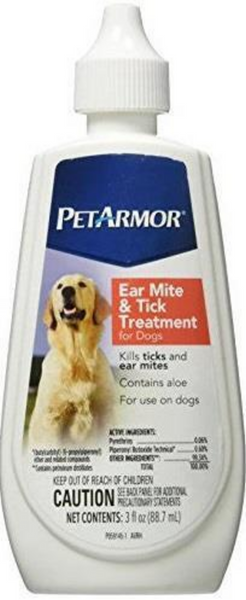 PetArmor Ear Mite & Tick Treatment Dog