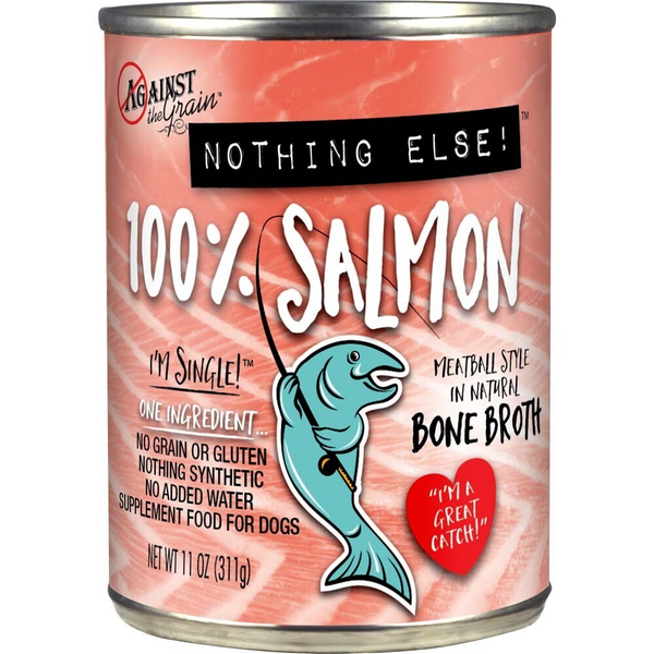Against the Grain Nothing Else Grain Free One Ingredient 100% Salmon Canned Dog Food