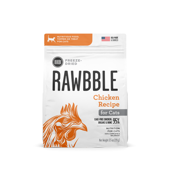 Bixbi Rawbble Chicken Freeze Dried for Cats
