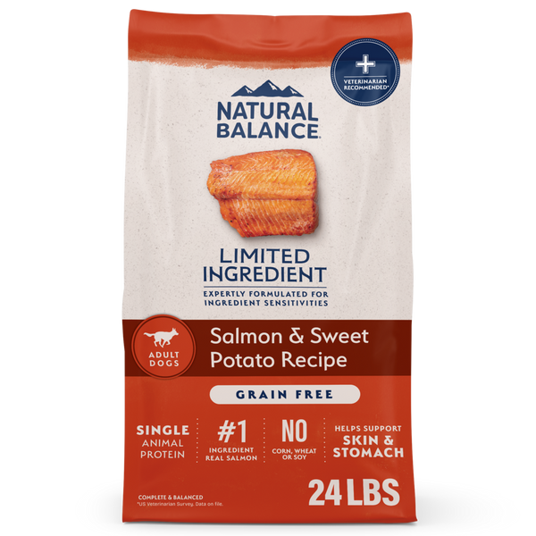 Natural Balance Limited Ingredient Grain Free Dry Dog Food, Salmon & Sweet Potato Recipe