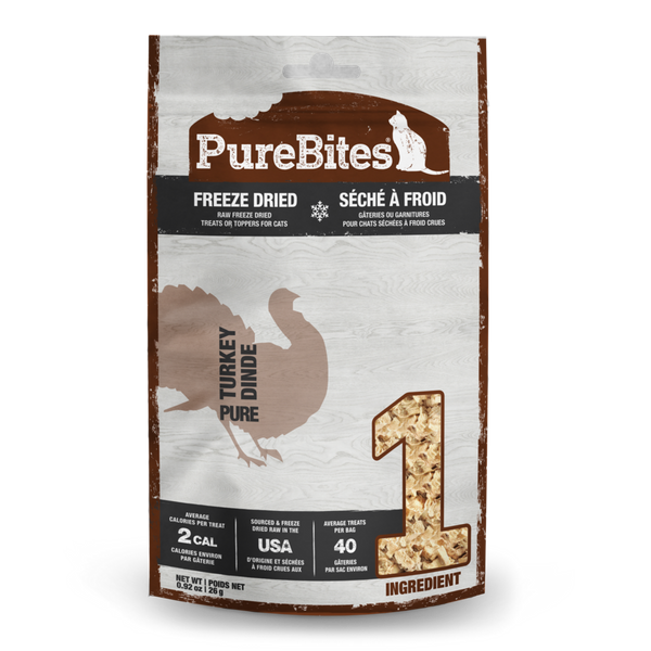 PureBites Freeze Dried Turkey Breast Cat Treats