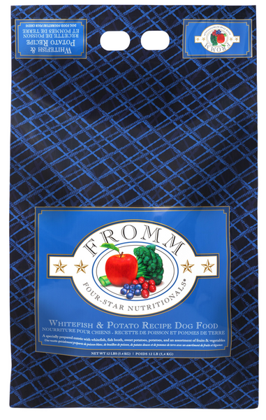 Fromm Four Star Whitefish & Potato Recipe Dry Dog Food
