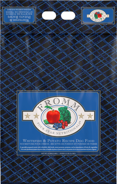 Fromm Four Star Whitefish & Potato Recipe Dry Dog Food