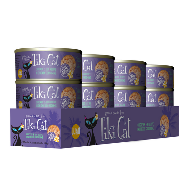 Tiki Cat Koolina Luau Grain Free Chicken With Egg In Chicken Consomme Canned Cat Food