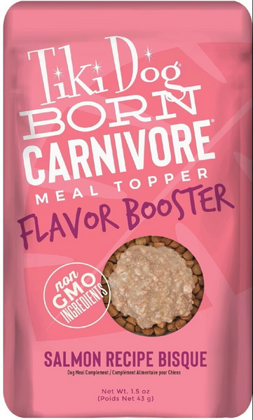 Tiki Dog Aloha Petites Flavor Booster Bisque Toppers Salmon