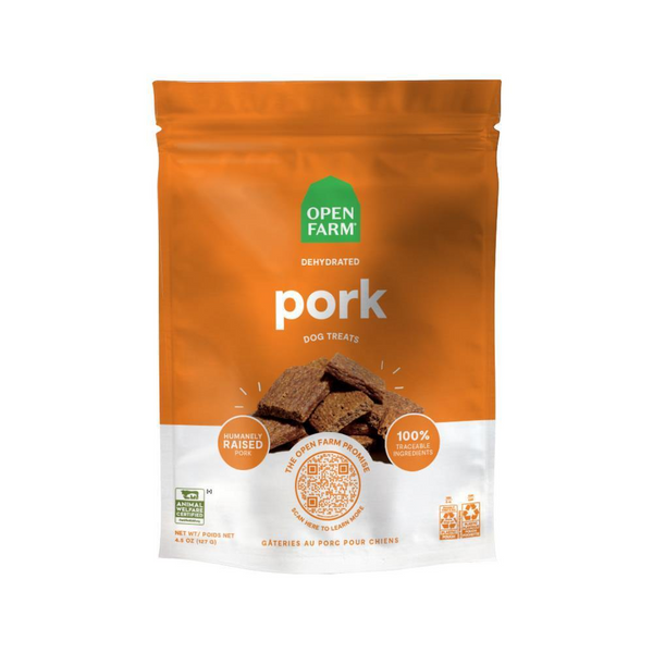 Open Farm Dehydrated Pork Dog Treats