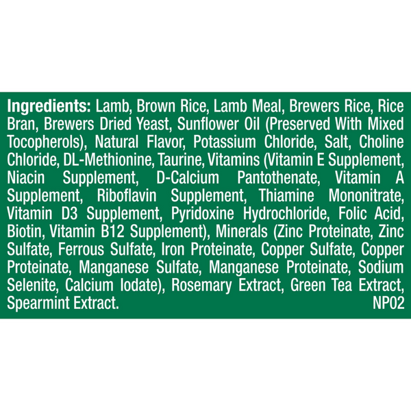 Natural Balance Limited Ingredient Dry Dog Food, Lamb & Brown Rice Small Breed Bites Recipe
