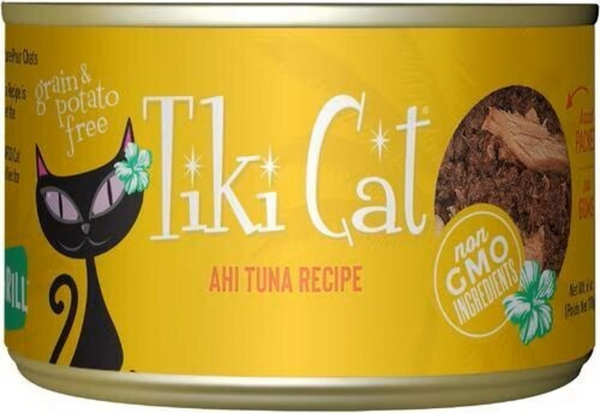 Tiki Cat Hawaiin Grill Ahi Tuna Canned Wet Cat Food