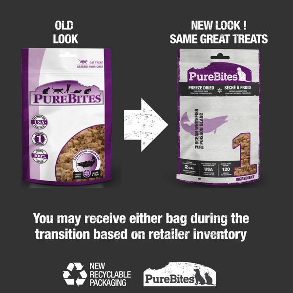 PureBites Freeze Dried Ocean Fish Cat Treats