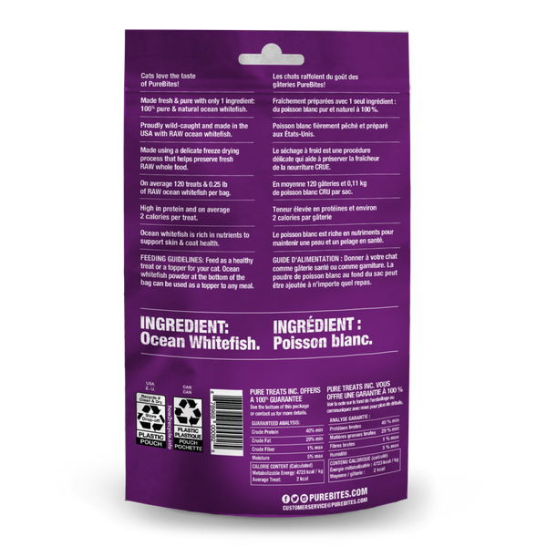 PureBites Freeze Dried Ocean Fish Cat Treats