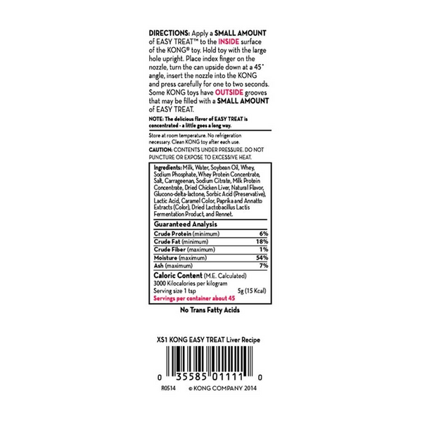Kong Liver Easy Treat for Dogs