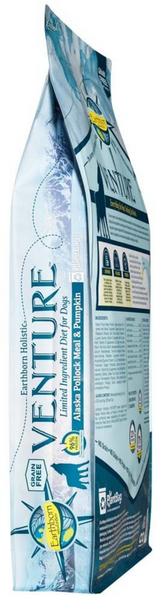 Earthborn Holistic Venture Grain Free Alaska Pollock Meal and Pumpkin Dry Dog Food